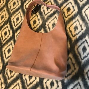 Blush Pink Hobo Purse